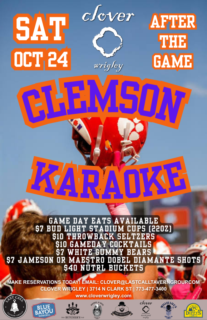 10-24-26 | Clemson vs. Virginia Tech | Clover Wrigley