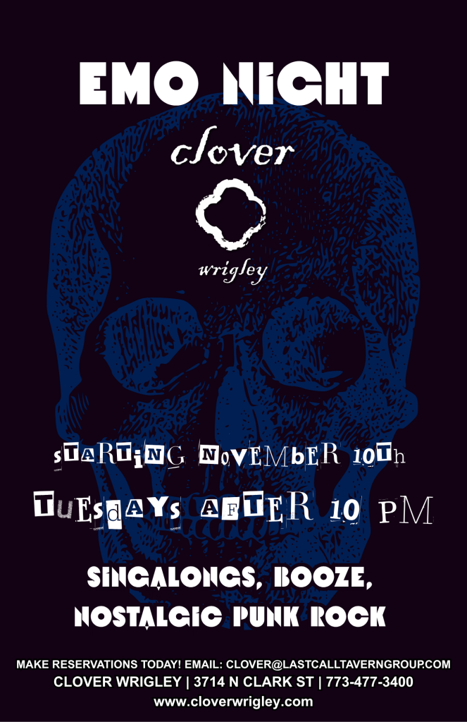Tuesdays - Emo Night at Clover Wrigley