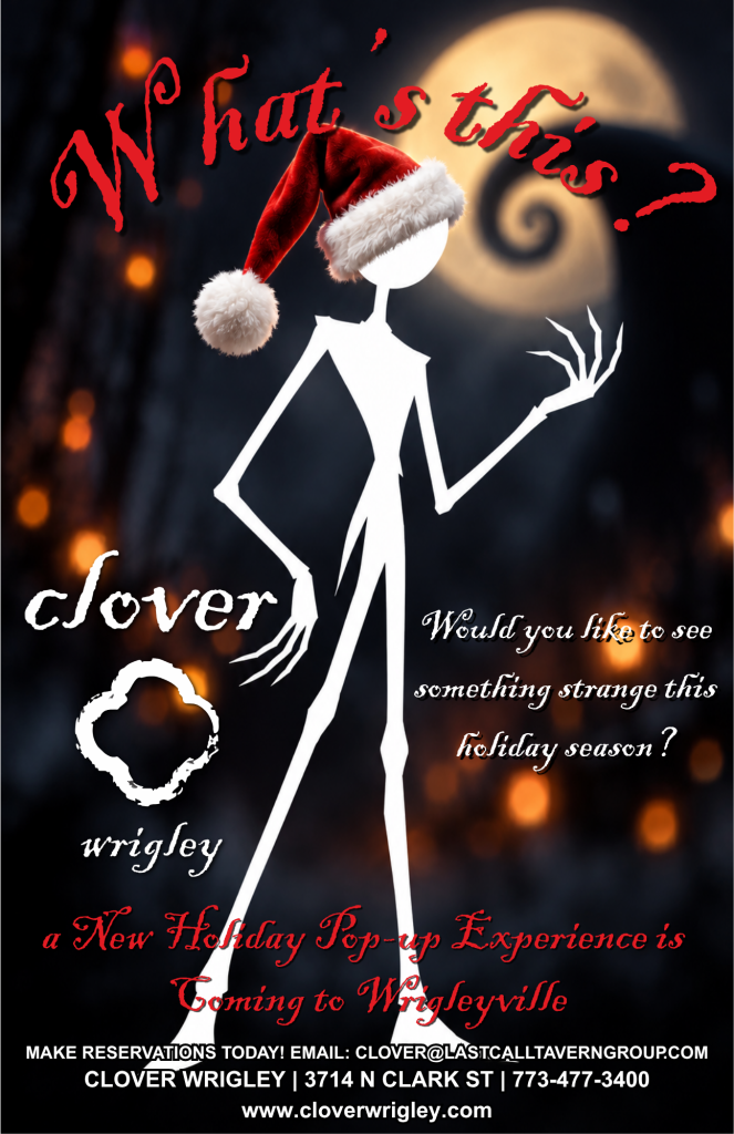 Coming Soon | The Nightmare After Last Call - a Christmas Pop-Up at Clover Wrigley